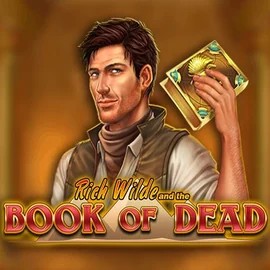 Book of Dead online game logo by Play'n GO on edenbookings.com