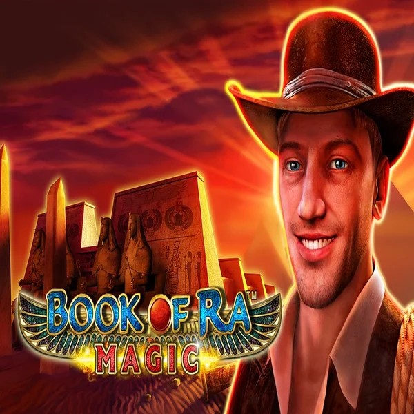 Book of Ra Magic slot visual from Greentube available on edenbookings.com